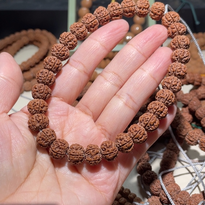 爱***佳手串金刚菩提凹底梅花手串11.3