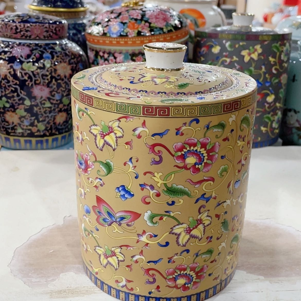 【闪购商品】罐陶瓷茶叶罐密封罐