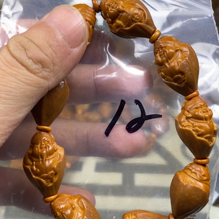 橄榄核手串/手链橄榄核雕工艺手串