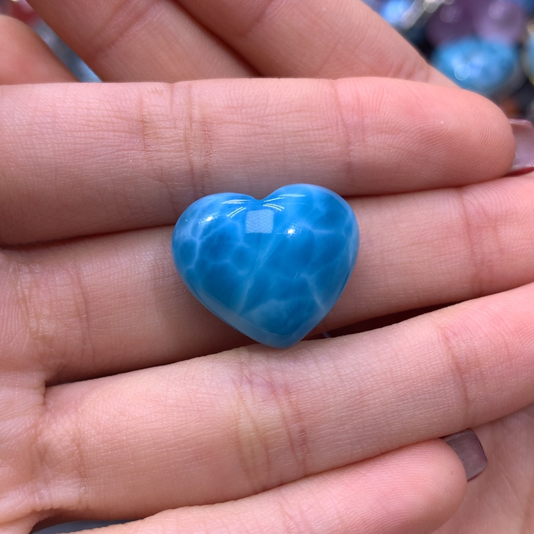 针钠钙石（海纹石）颈饰未镶嵌L****n