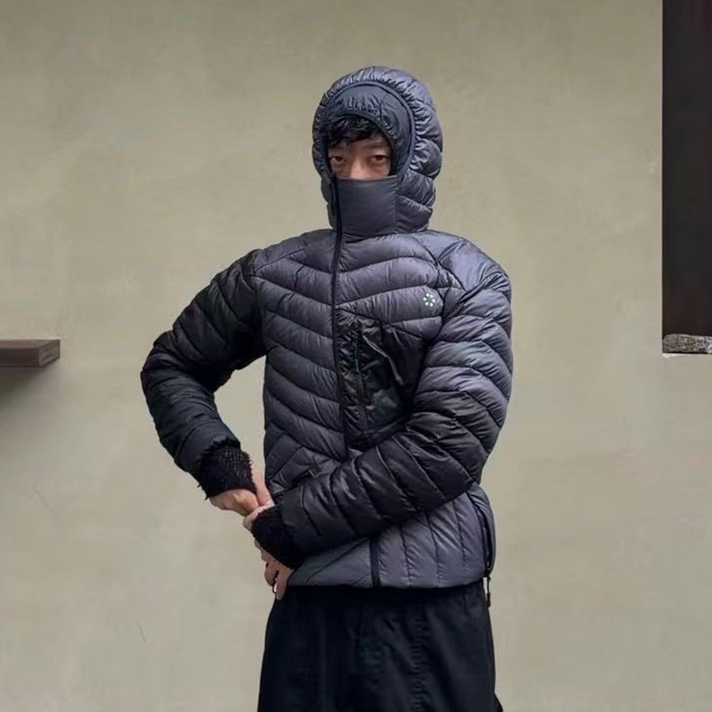 oarism 25AW 排骨羽绒服新品轻薄耐磨白鸭绒保暖连帽外套寇克船长