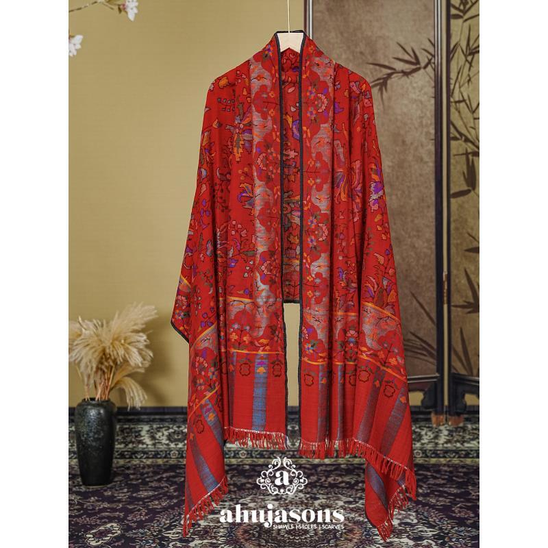 克什米尔pashmina披肩围巾卡尼 100*200 60083-H2056