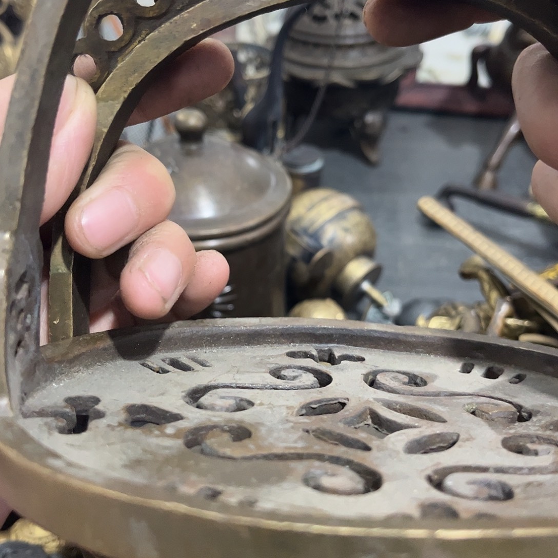 d***u闪电购铜摆件工艺品