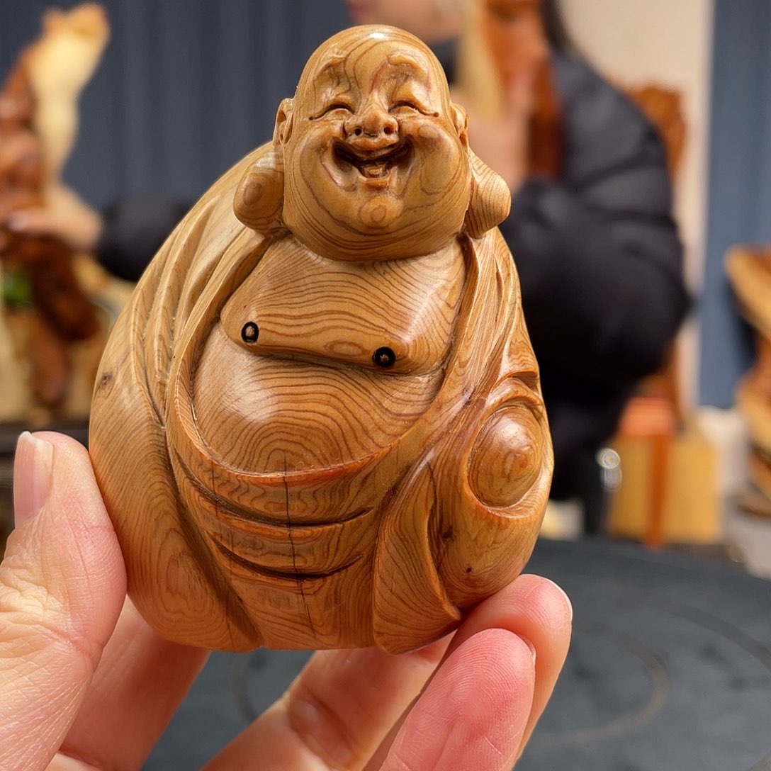 柏木（崖柏）手把件