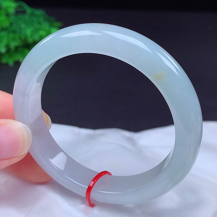 翡翠未镶嵌手镯55圈431104