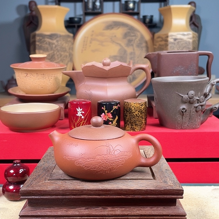 紫砂茶杯我***鬼扁西施微瑕