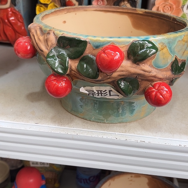 粗陶材质多肉花盆