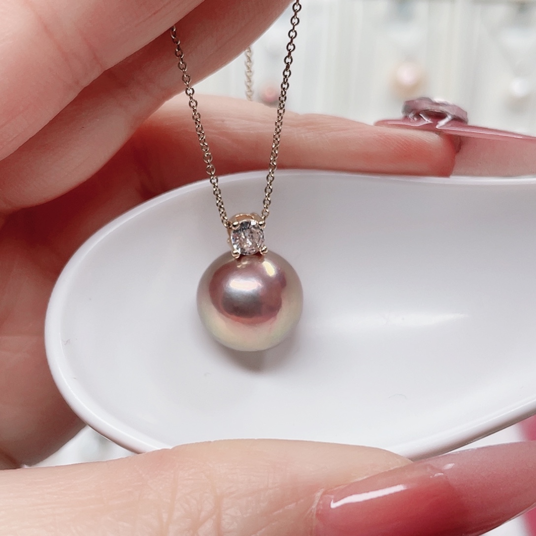 淡水珍珠合金吊坠(赠链)