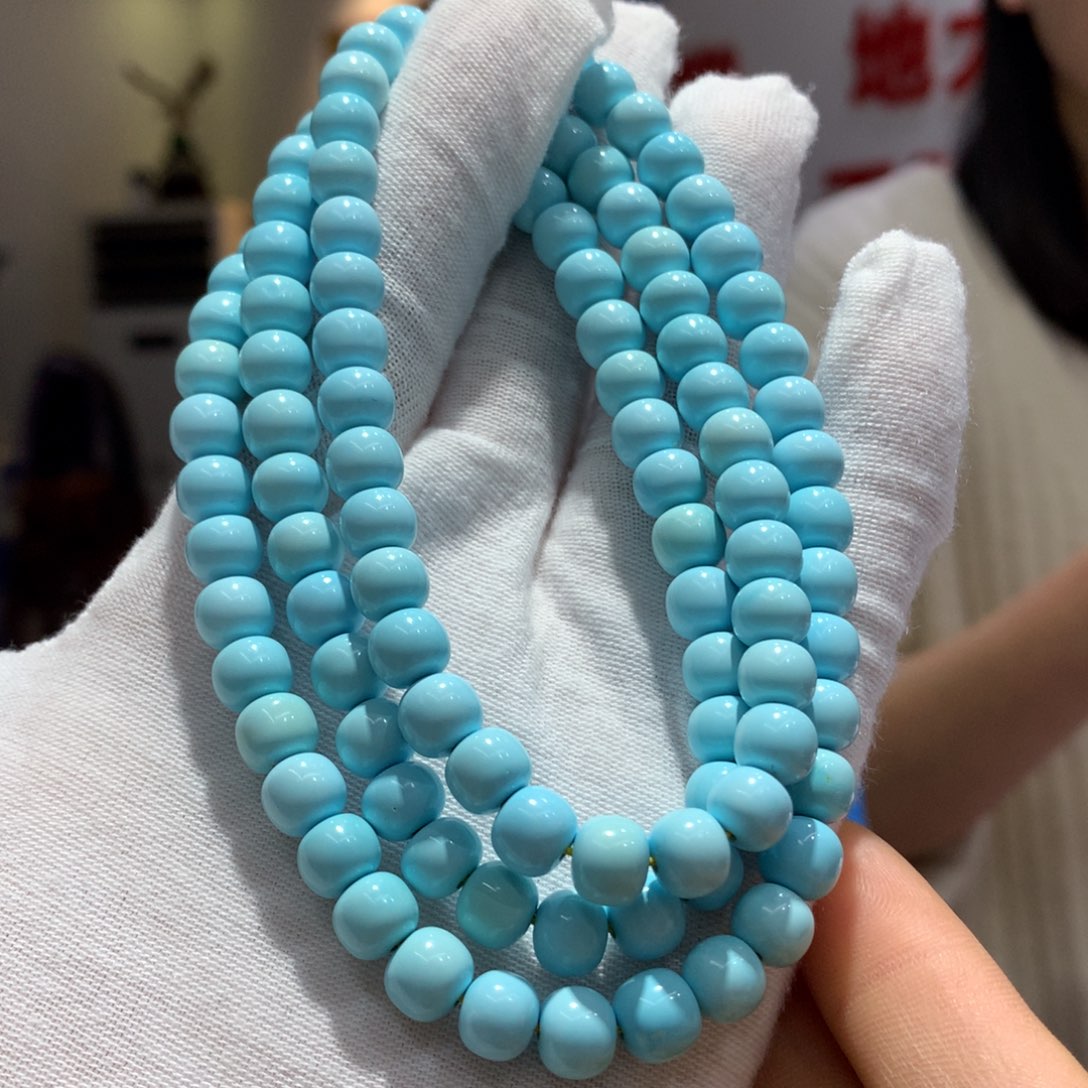 绿松石长链未镶嵌