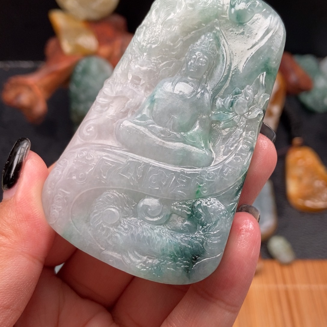 定制翡翠未镶嵌缅甸翡翠A货