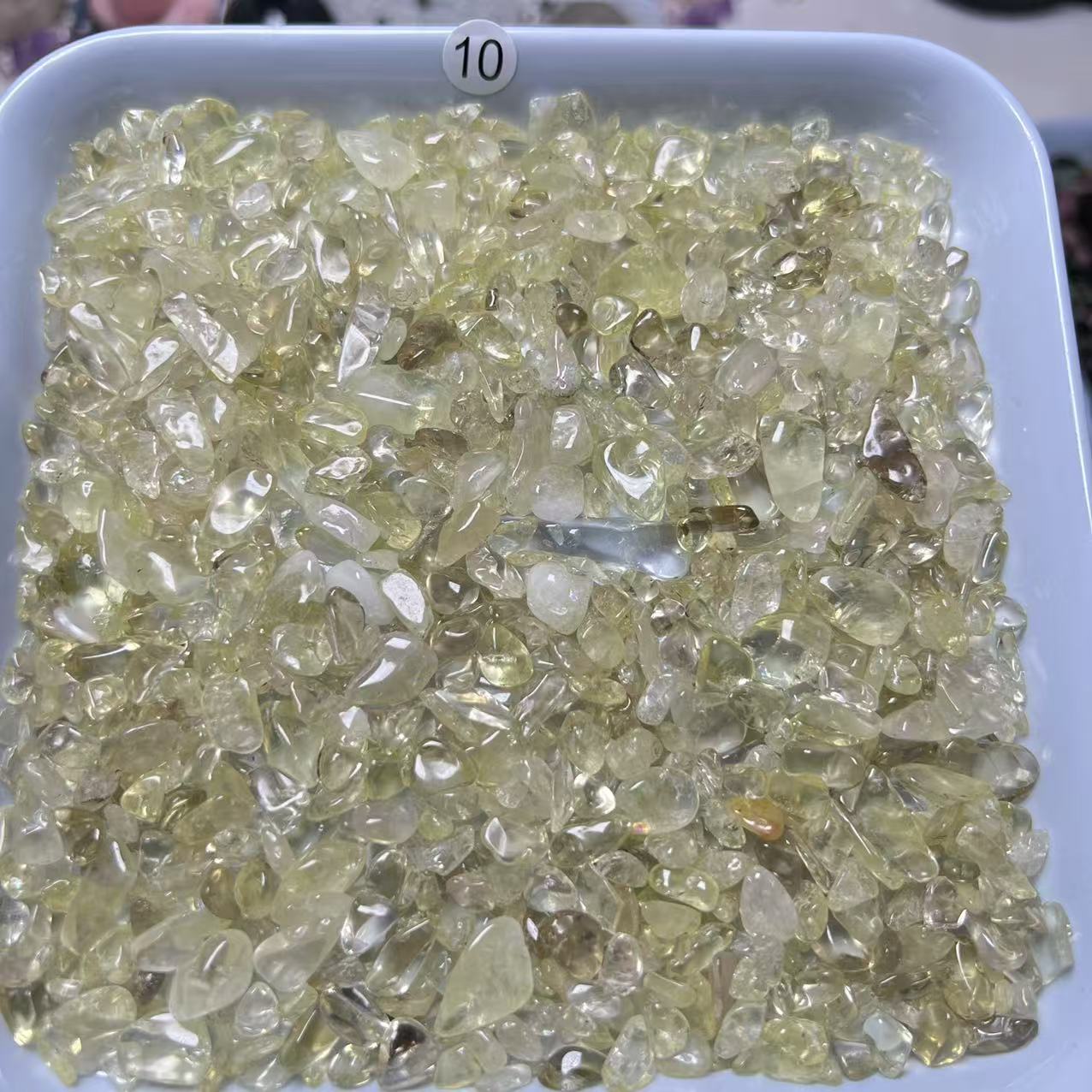 天然碎石可用于净化消磁适合送礼的水晶珠宝