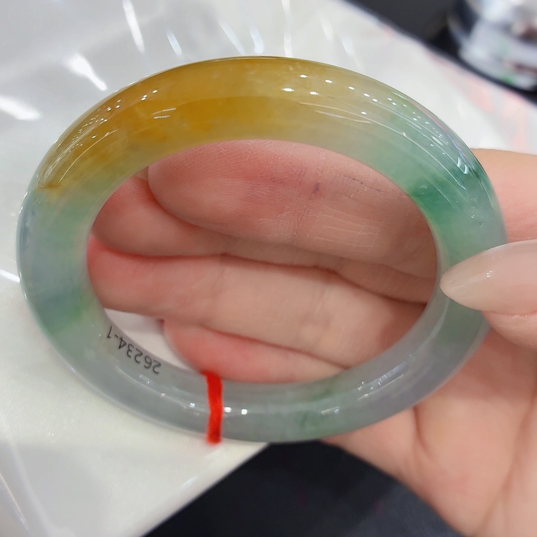 翡翠未镶嵌手镯翡翠52-54圈口（强推）