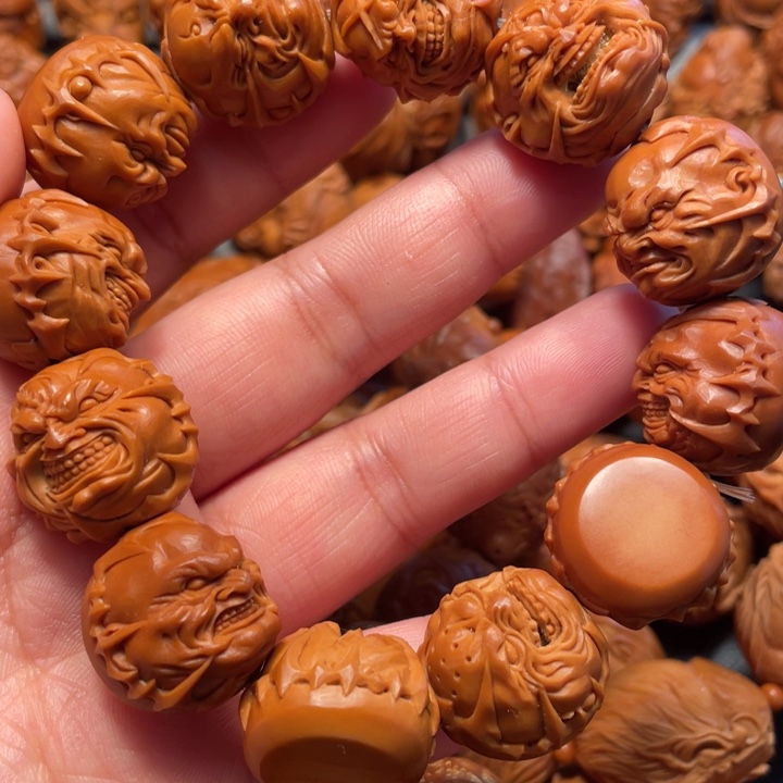 【闪购商品】橄榄核手串/手链刺骨恶僧。