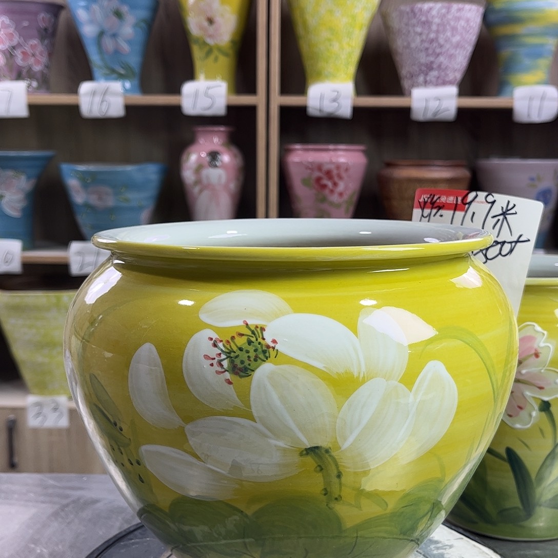 景德镇陶瓷花盆花盆