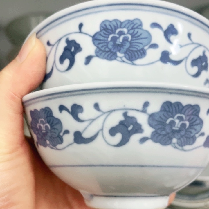 碟　家用日常精美陶瓷一对