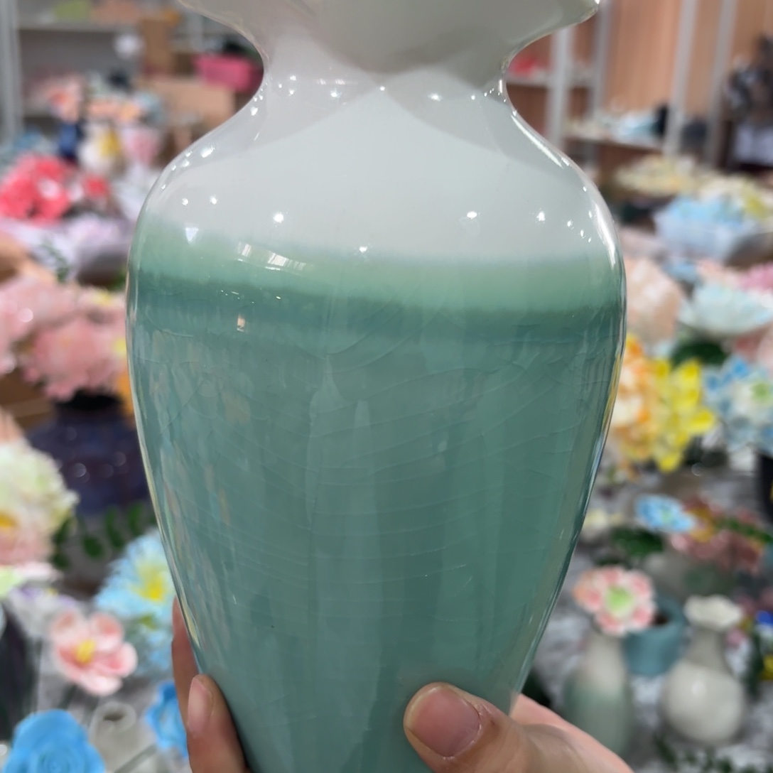 陶瓷花拍满20元发货，随意退款的拉黑