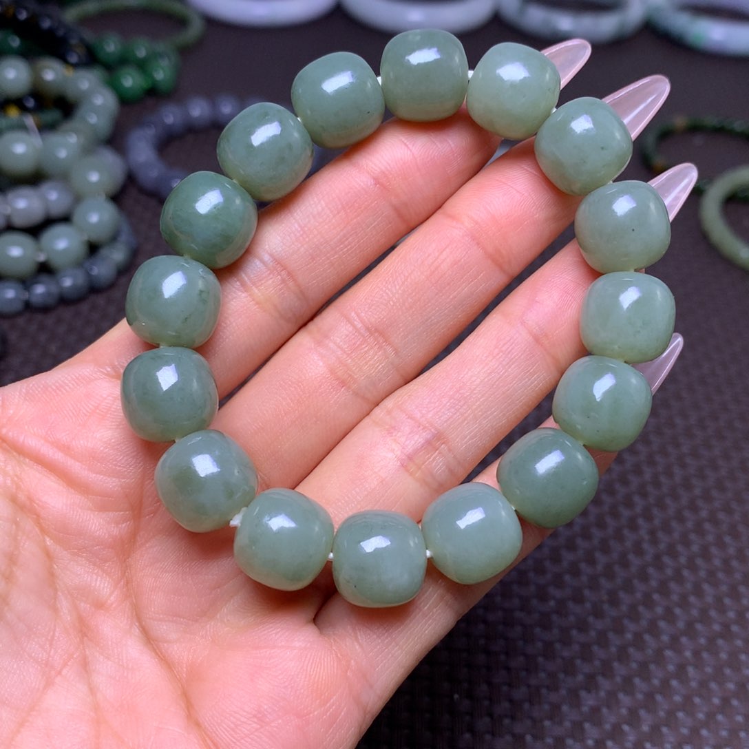 未镶嵌手串和田玉卡13