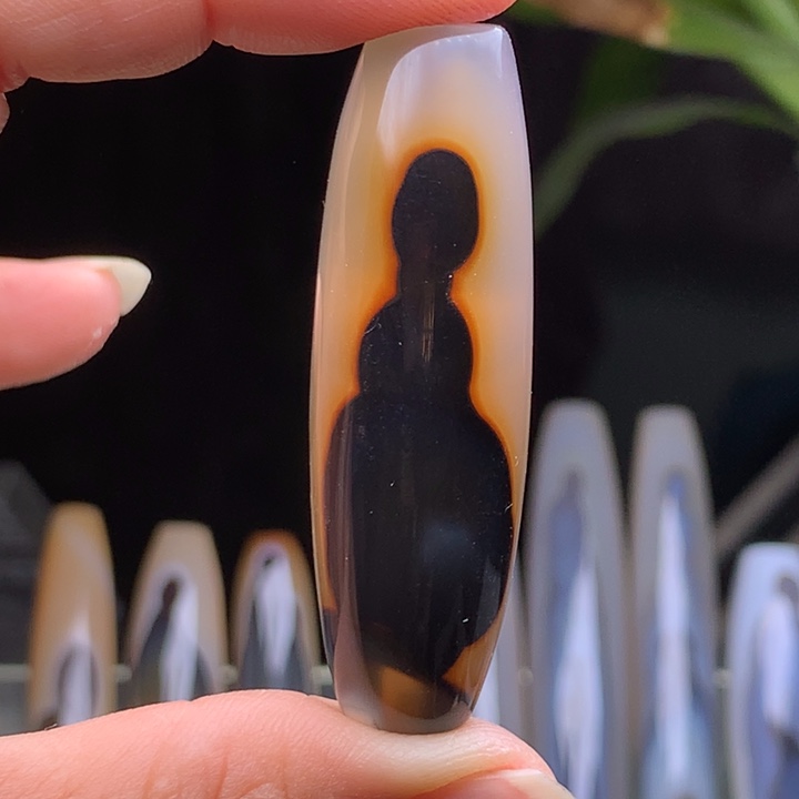 玛瑙/玉髓未镶嵌颈饰149