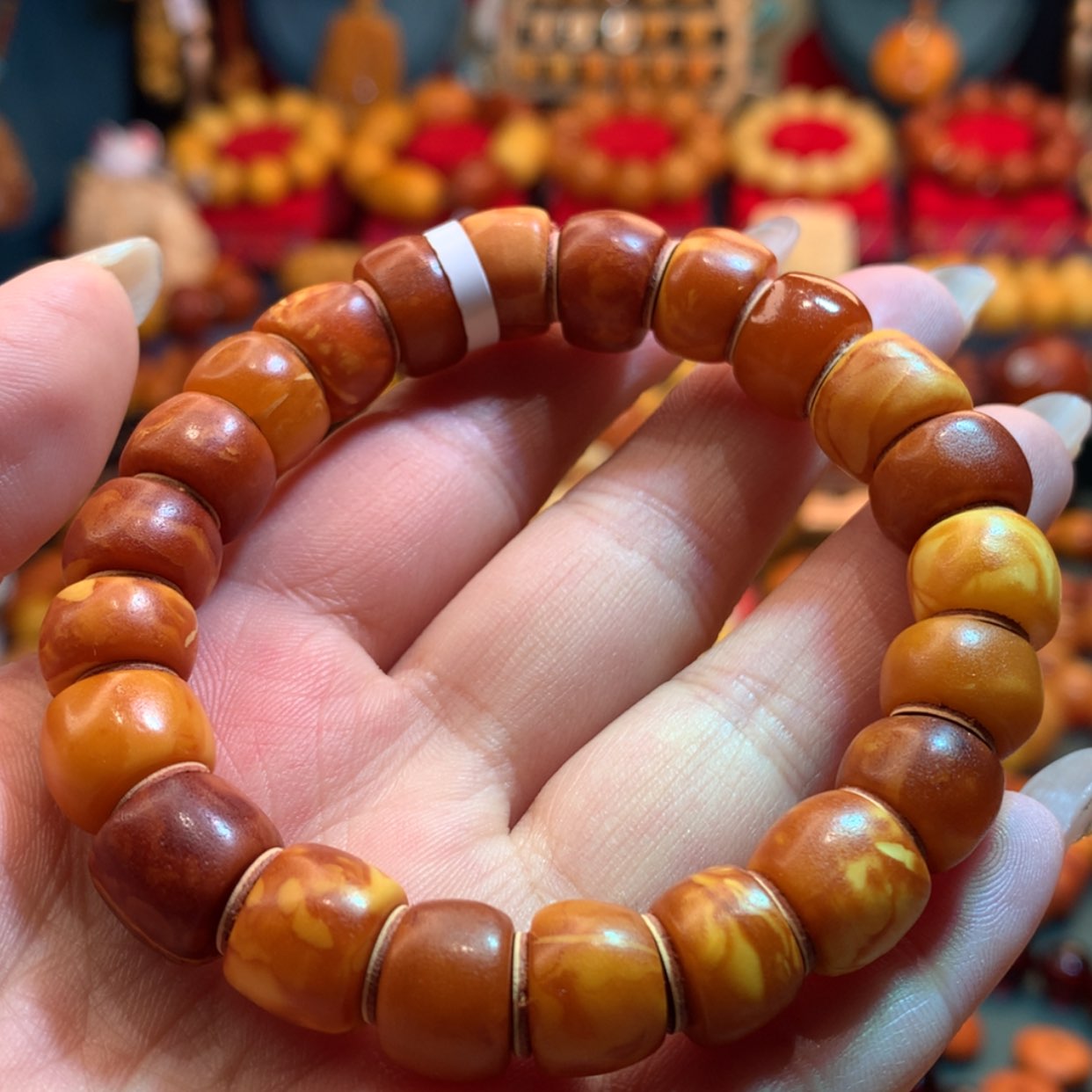 【闪购商品】蜜蜡手串未镶嵌蜜蜡手串