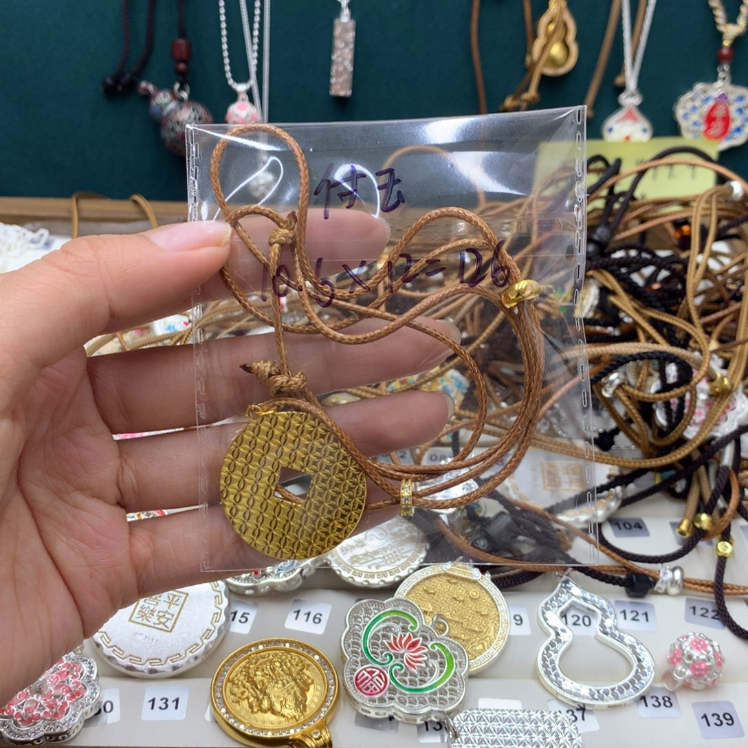 925银小钱币吊坠吊坠