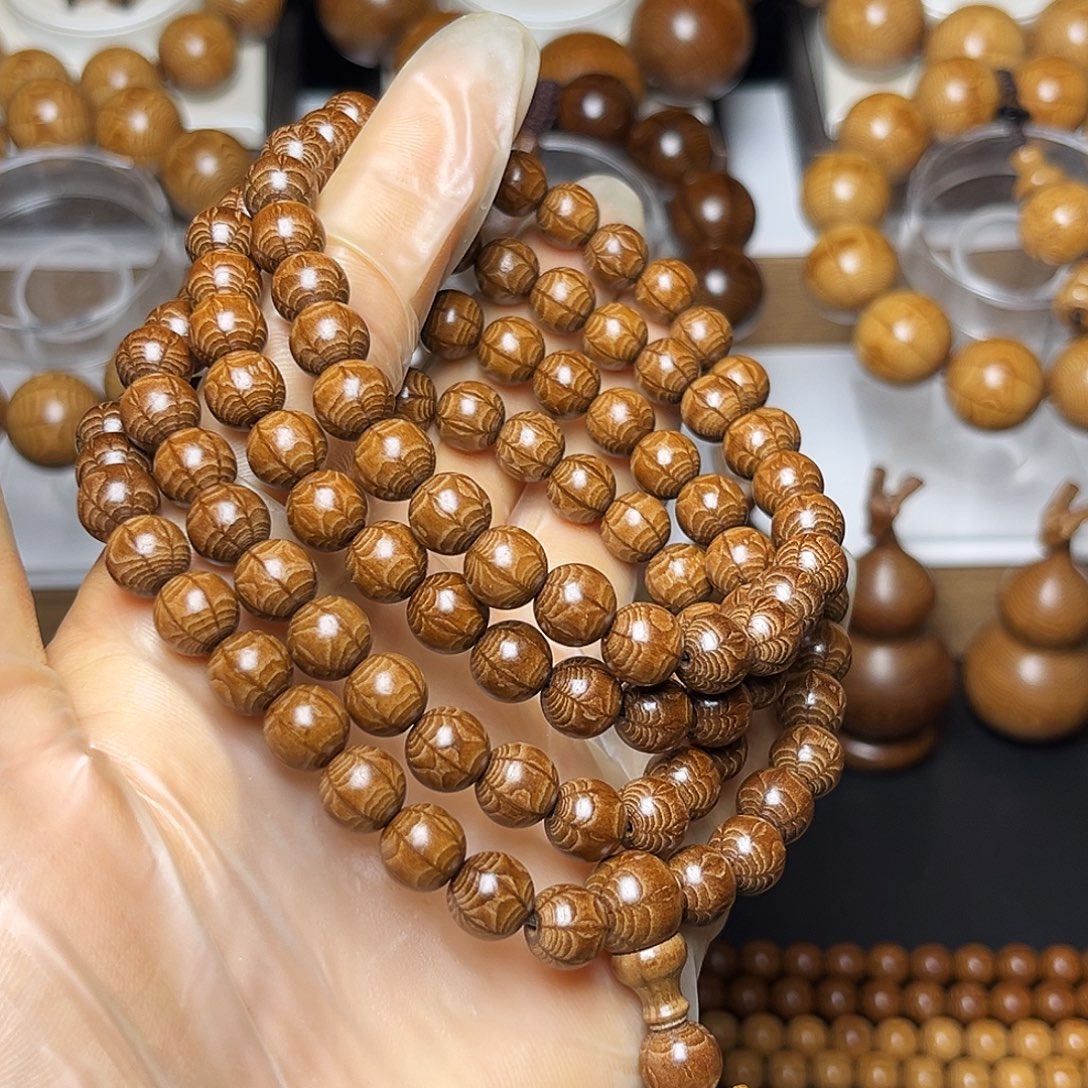 手串/手链六道木0.8六道木108颗毕业款