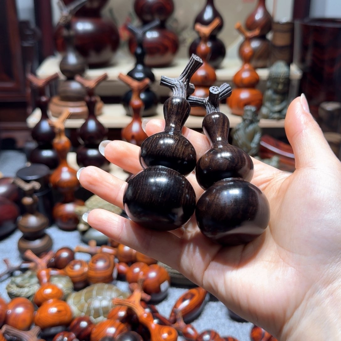 木快*人紫光檀葫芦葫芦