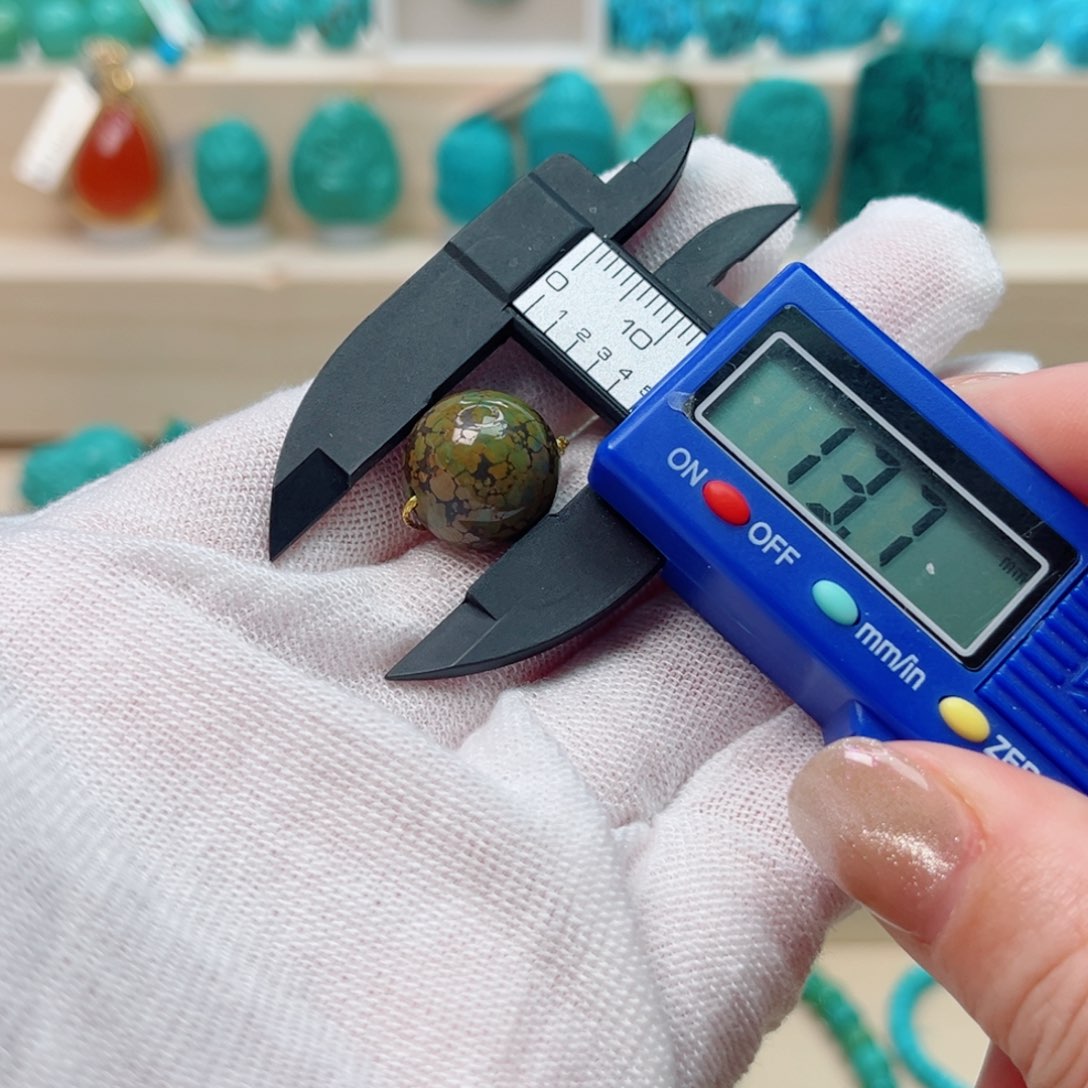 绿松石圆珠未镶嵌