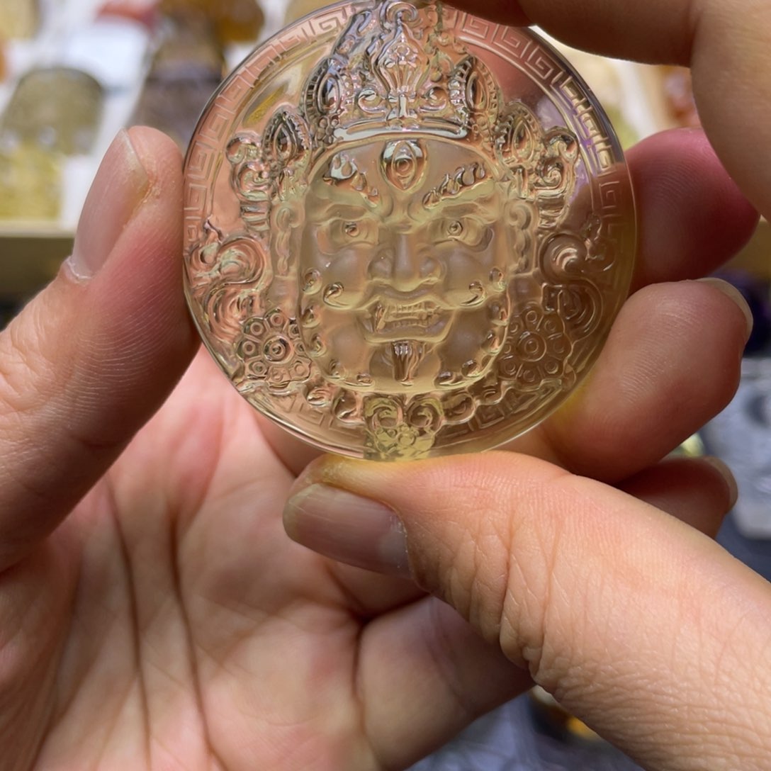 水晶颈饰未镶嵌定制