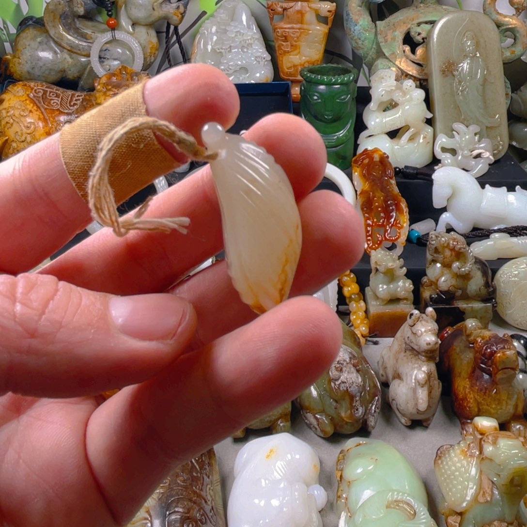 和田玉把件未镶嵌9