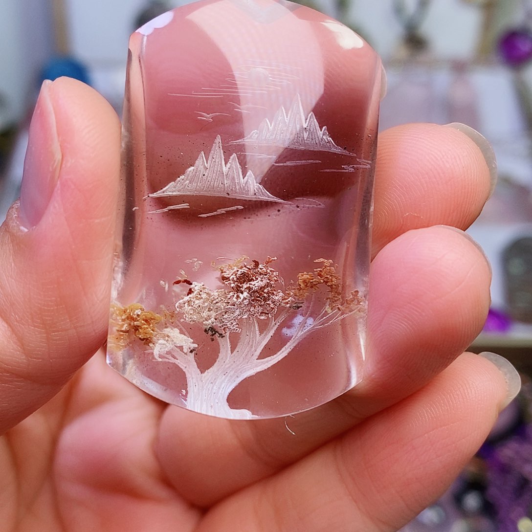 水晶吊坠(赠链)未镶嵌