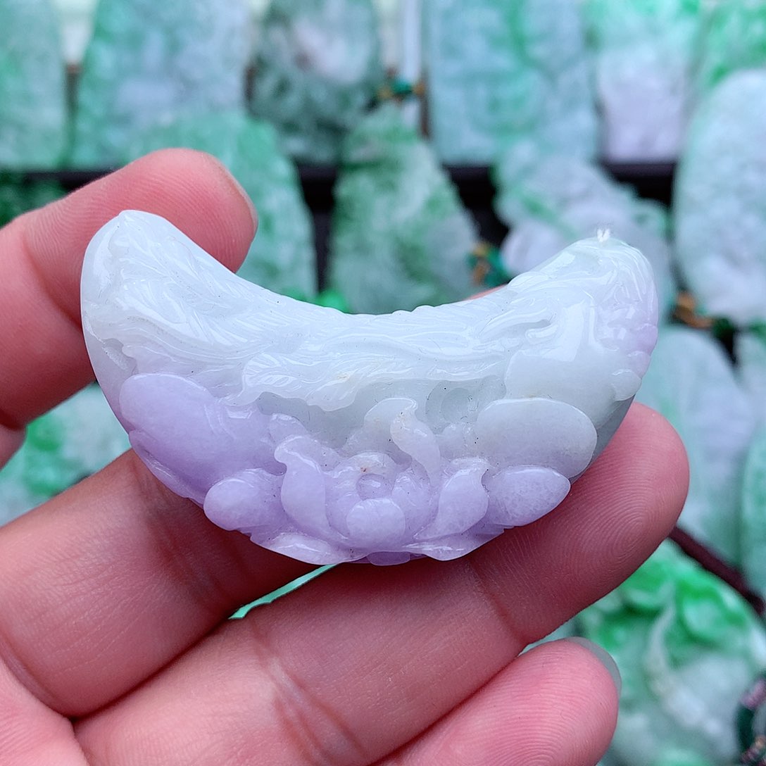 翡翠吊坠(不含链)未镶嵌