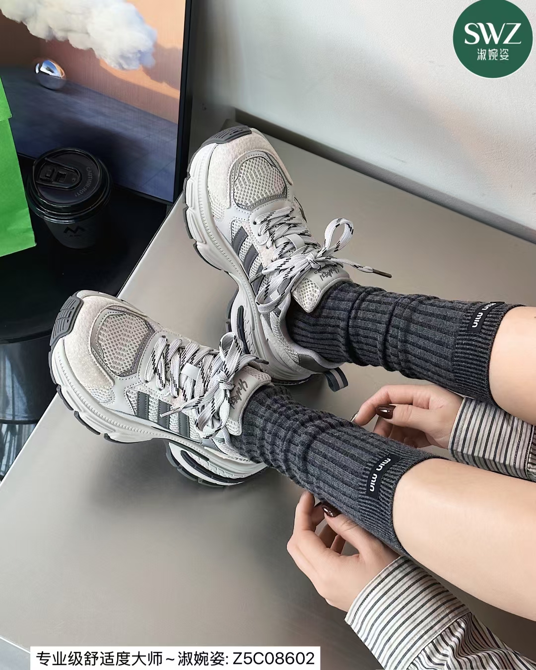 2025春季新款厚底增高老爹鞋女时尚街头百搭休闲运动鞋