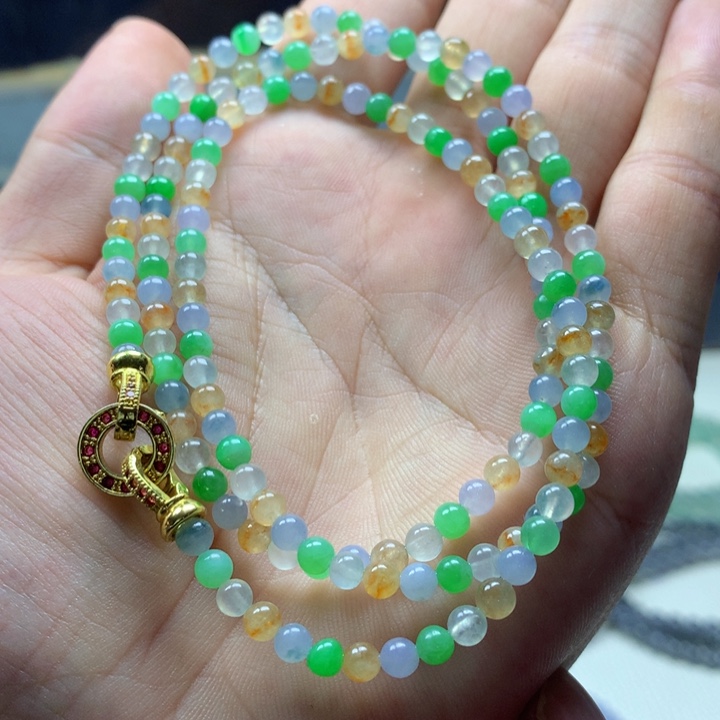 定制翡翠未镶嵌缅甸翡翠a货卡3.9