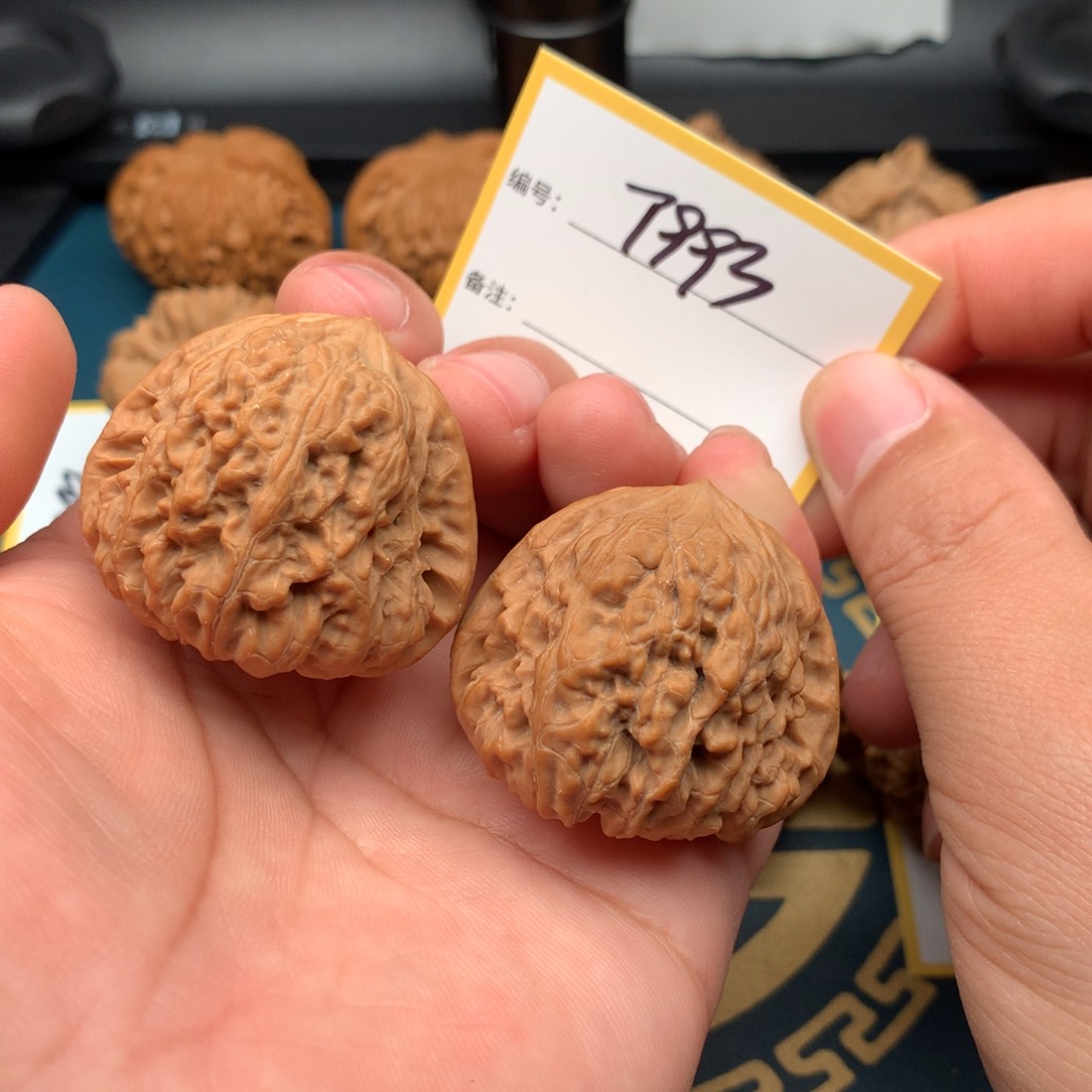 文玩核桃把件41全品凹底993