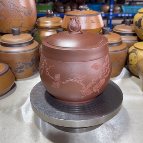 紫砂茶叶罐。。。。。。。。