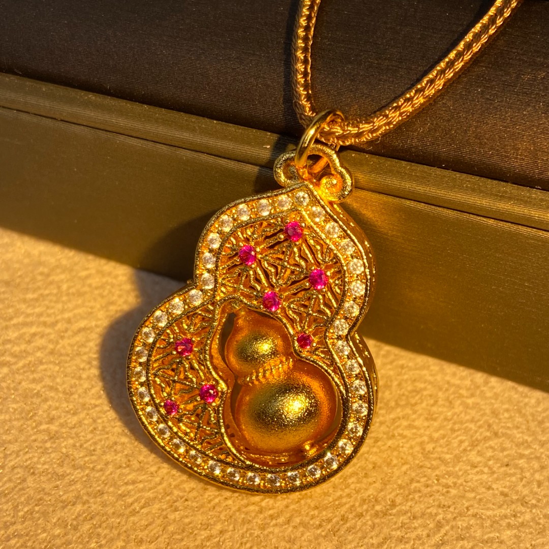 7029【项链】轻奢精品金色女士项链