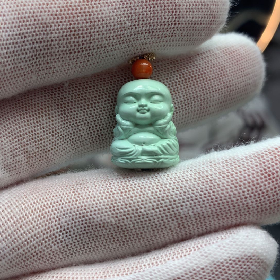 绿松石挂件未镶嵌