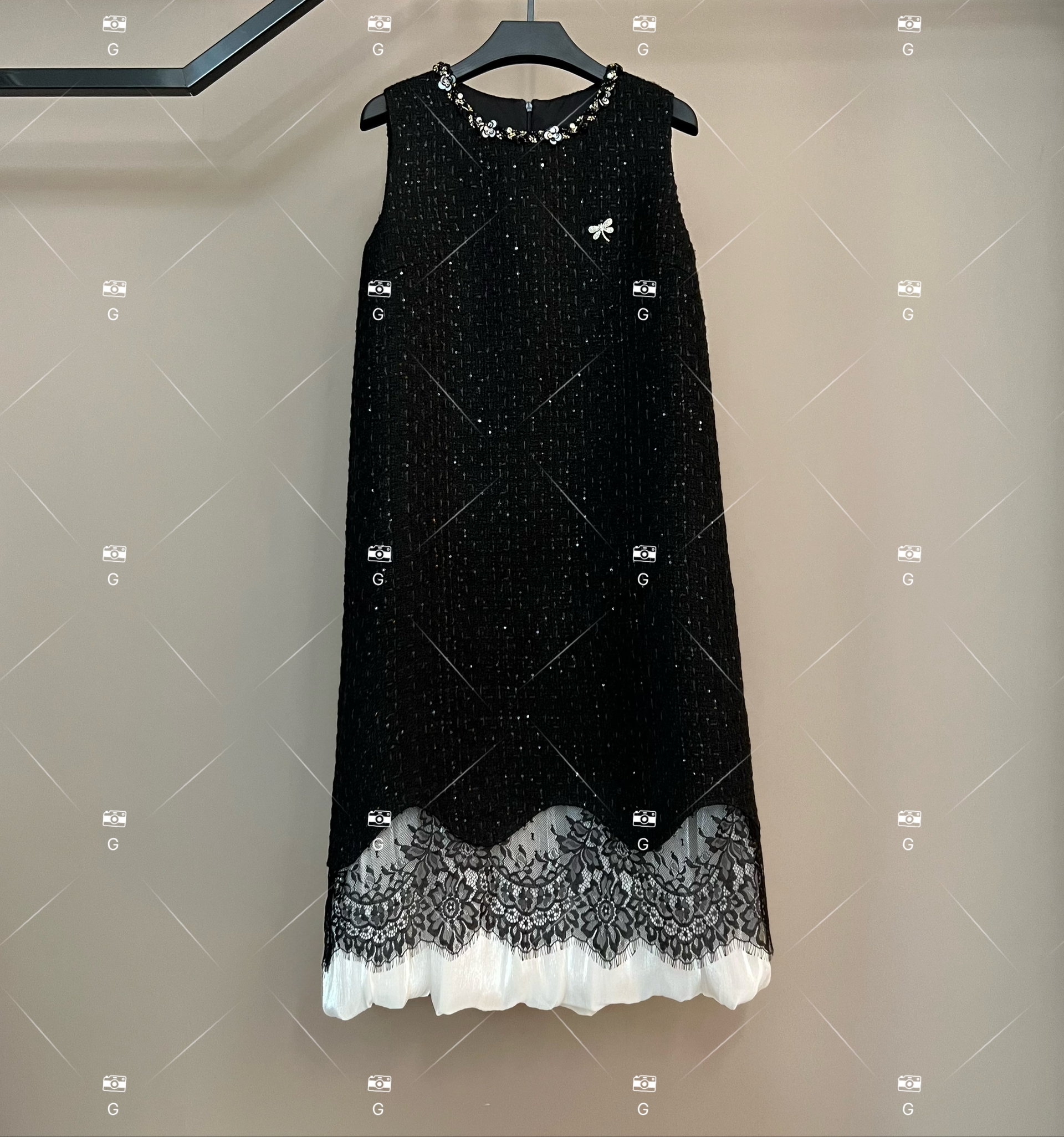 【齐】不褪色复古风显瘦默认款式连衣裙女装轻奢秋冬时尚 H-1522