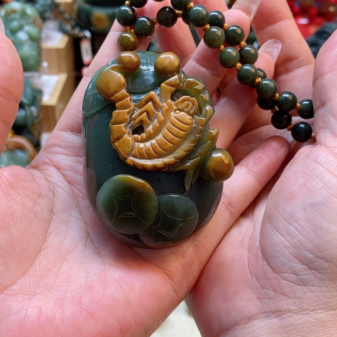 透闪石质玉手把未镶嵌