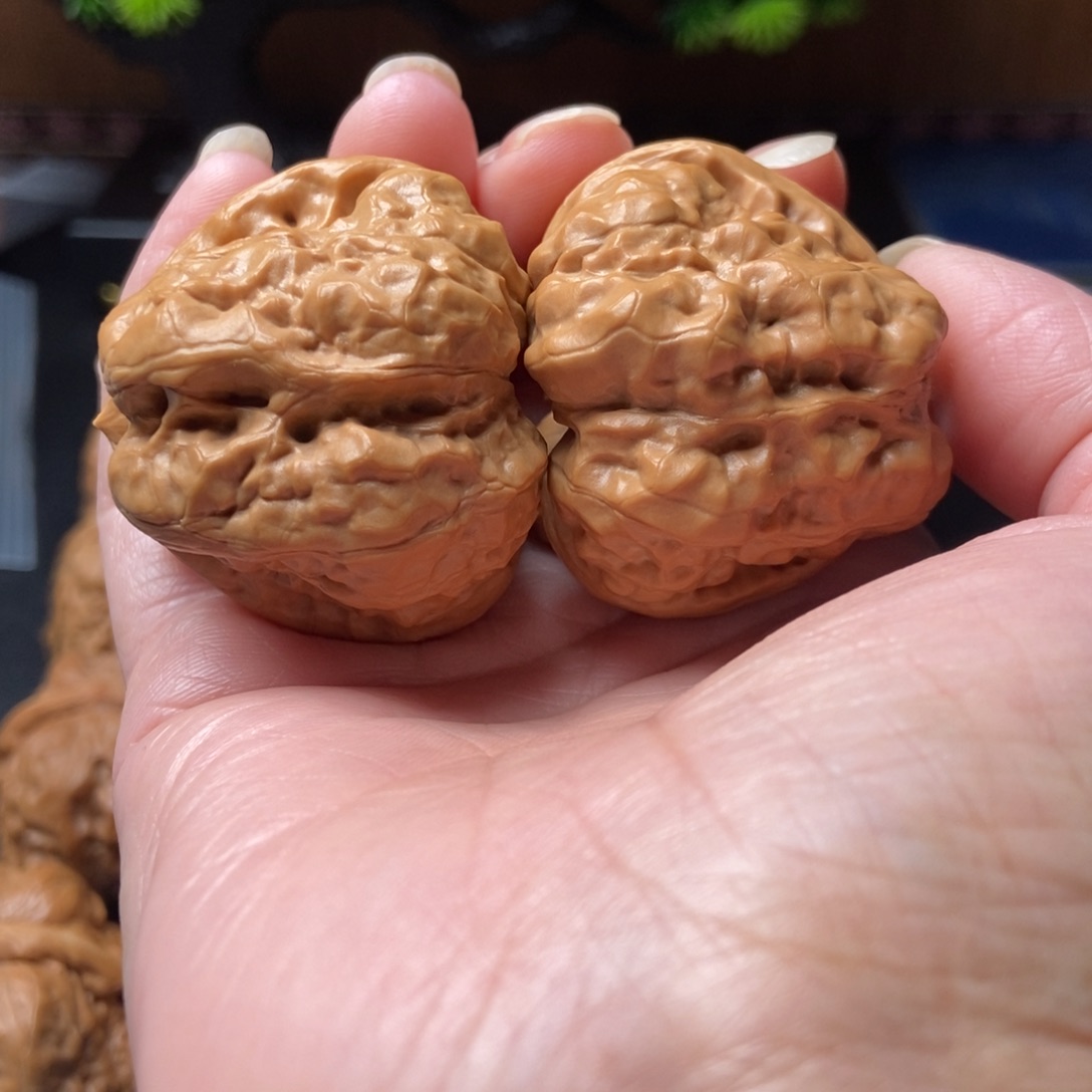 文玩核桃把件蛤蟆头41