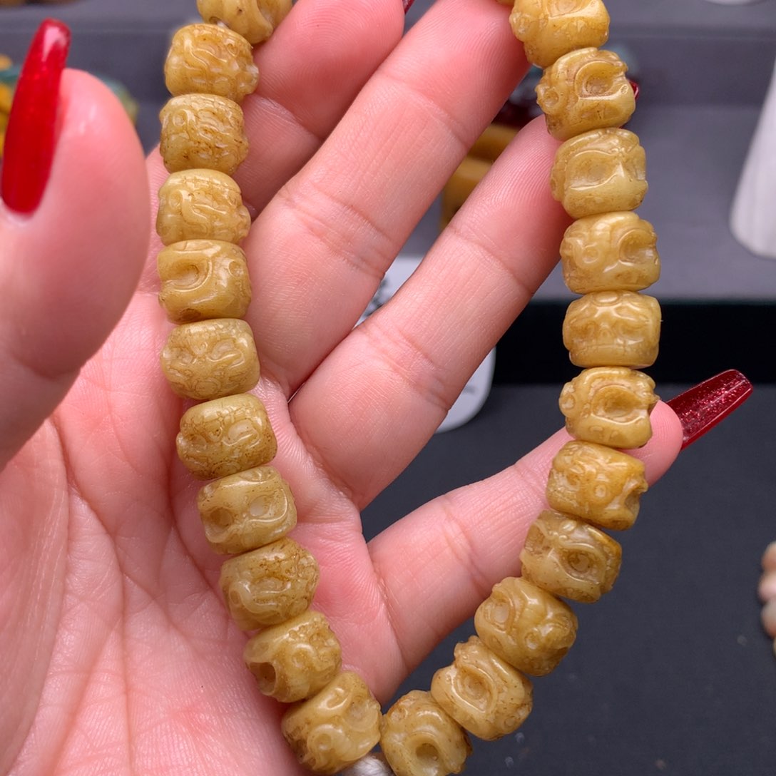 驼骨手串/手链好看又好玩