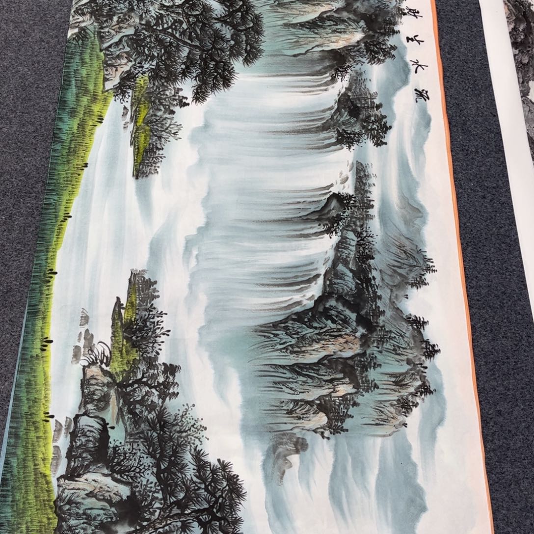 国画国画老师手绘作品