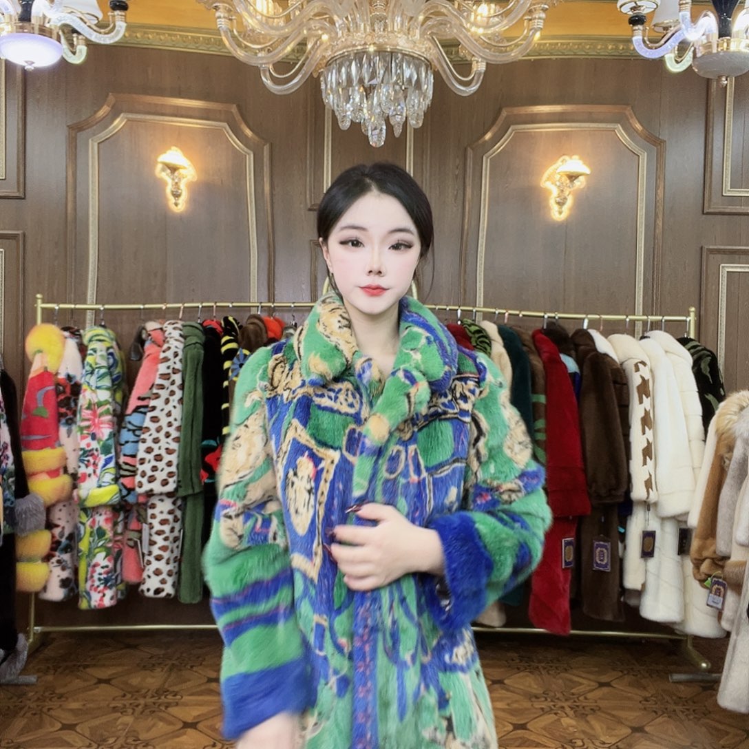 貂皮大衣时尚潮流