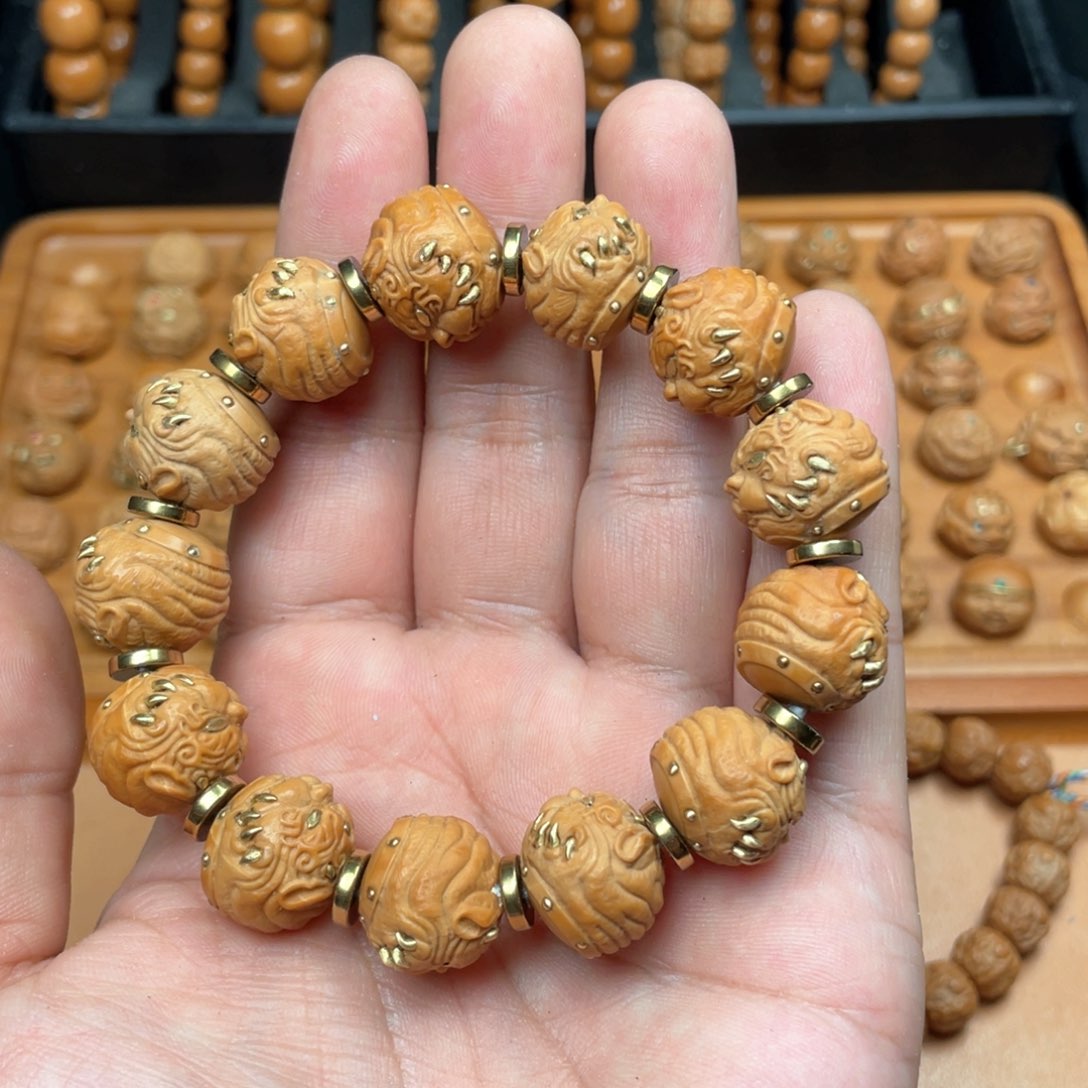 猴头核桃手串超猴头核桃狗王手串