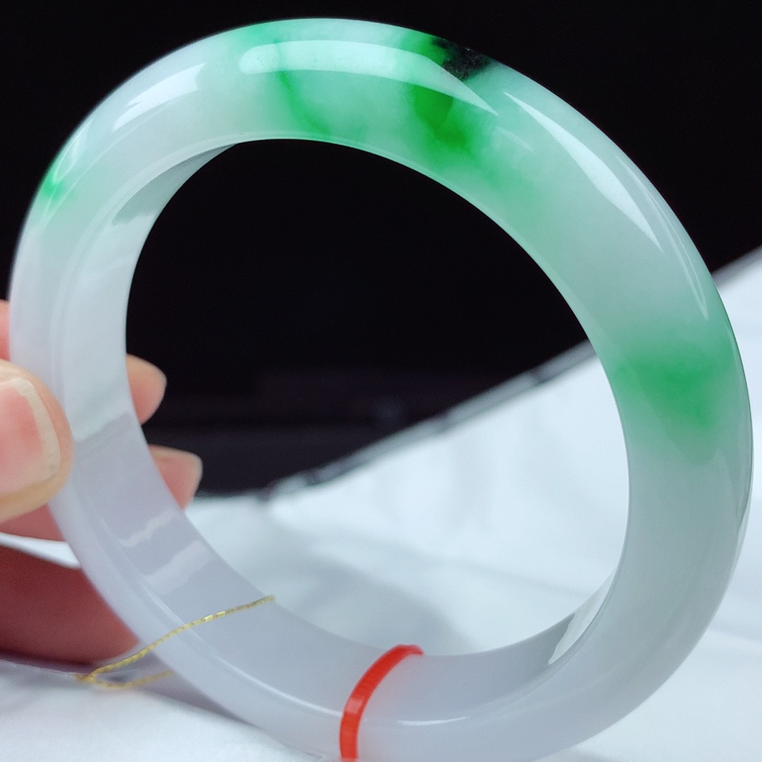 未镶嵌手镯翡翠56圈766