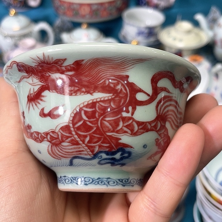 景德镇陶瓷主人杯134455