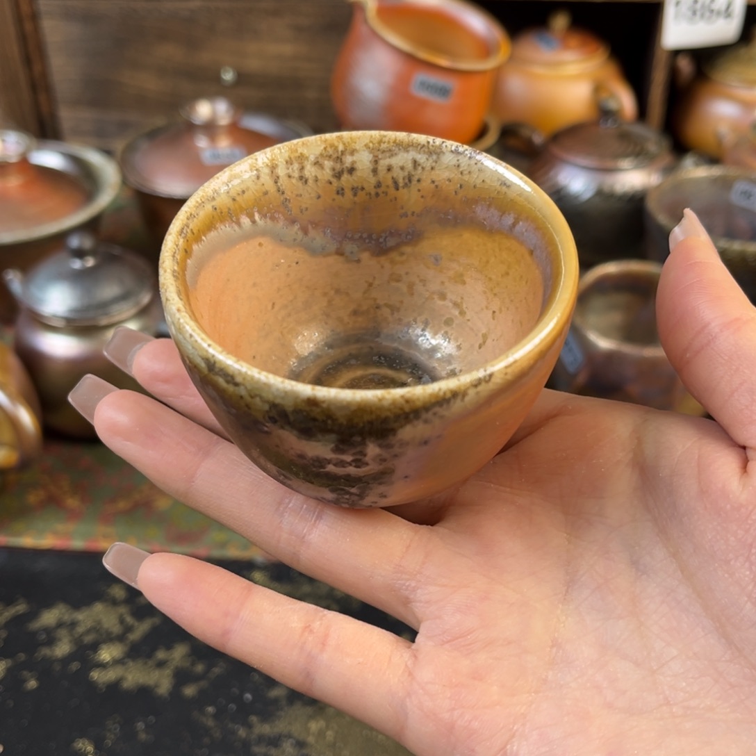 杯柴烧茶器主人杯子