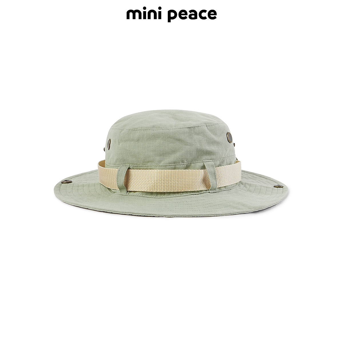 【专柜同款】minipeace太平鸟童装男童帽子秋户外工装渔夫帽