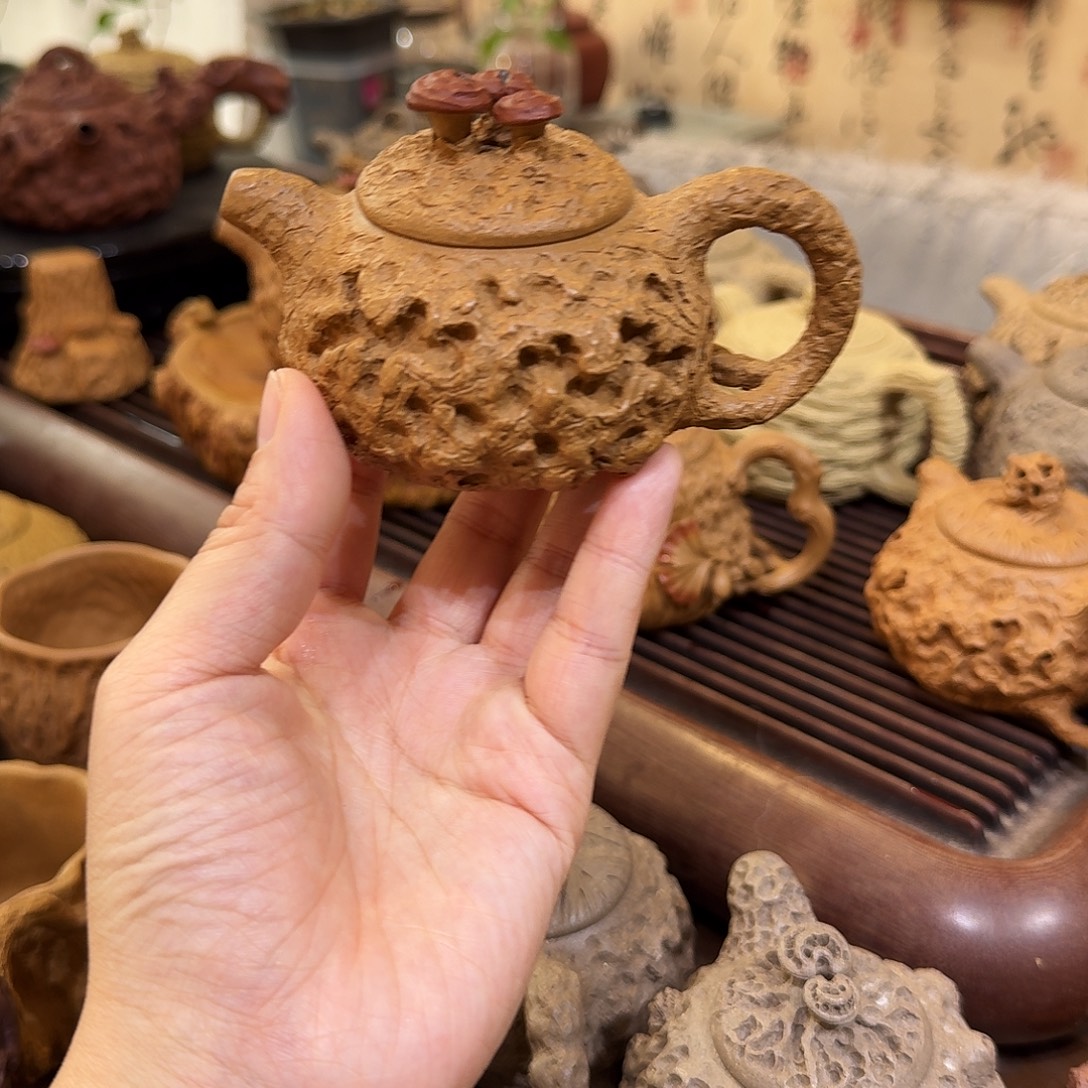 紫砂茶壶老段供春100cc