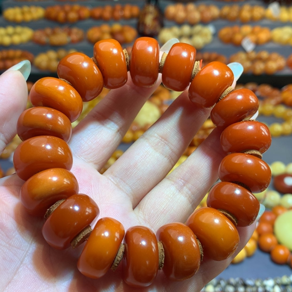 【闪购商品】未镶嵌蜜蜡手串蜜蜡手串